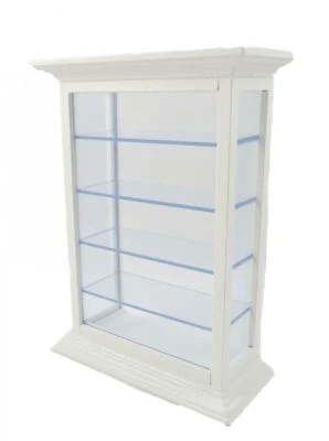 Mobile Espositivo Bianco Per Casa Delle Bambole Negozio Arredamento 1:12 - Immagine 1 di 4