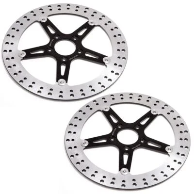 Floating 13" Big Front Brake Rotors for Harley Touring Road King Street Glide - Image 1 of 4