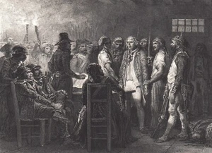 Gravure XIXe Le Massacre des Prisons Révolution Française Paris 1843 - Picture 1 of 9