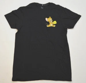 Camisa Tom y Jerry Para Hombres Pequeños Frenemies Dibujos Animados Hanna Barbera Negra A4 - Imagen 1 de 9