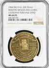 (~1915) Majestic Ranges Medal - Various Expos, MS64 PL NGC, Good Luck Token