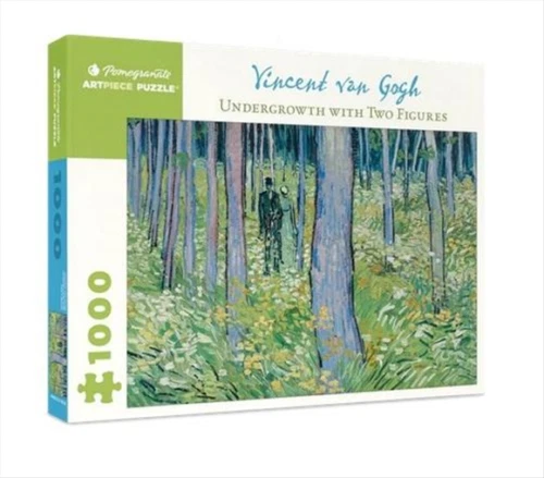 Puzzle 1000 Las z dwiema postaciami w tle - image 1 of 1