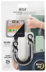 Nite Ize Hitch Kotwica telefonu + Tether - Czarny/Czarny - Zdjęcie 1 z 8