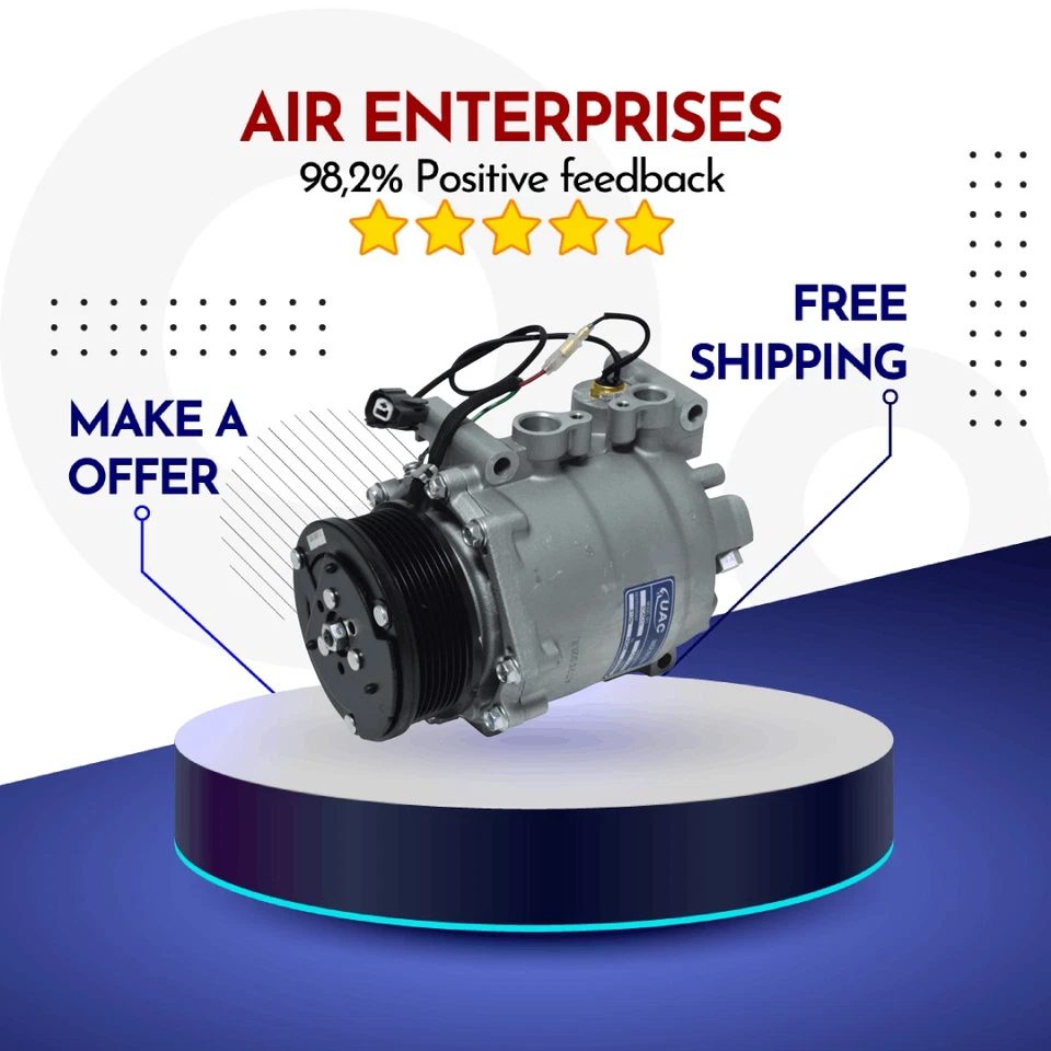 Compressor A/C Fit Acura RSX 2002-2006, Honda Civic 2002-2005 - Image 1 of 1