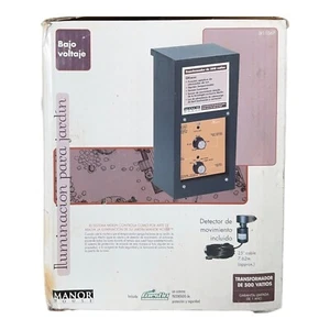 500W Low-Voltage Garden Landscape Lighting Transformer 12VAC Timer Motion Sensor - Picture 1 of 5
