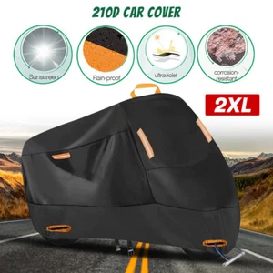 Motorcycle Cover Waterproof Outdoor Rain Dust UV Scooter Motorbike Protector XXL - Bild 1 von 11