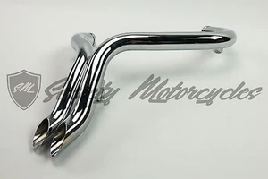  Drag Pipes Harley Davidson LAF 1 3/4" Sportster 883 Exhaust 1984-2014 HD Header - Bild 1 von 7