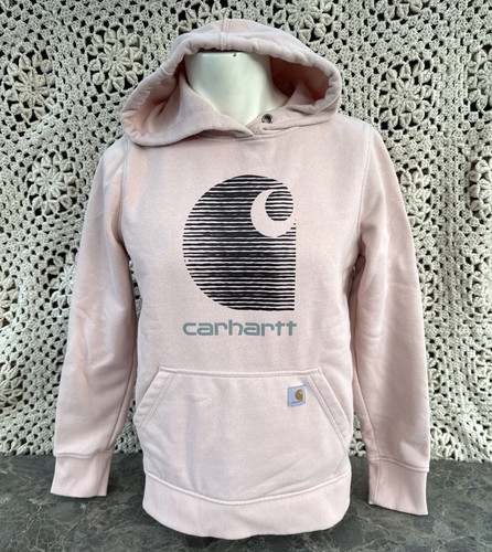 VETEMENTS Carhartt Felpa con Cappuccio Donna Taglia Media Antipioggia Relaxed Fit Pullover Outdoor