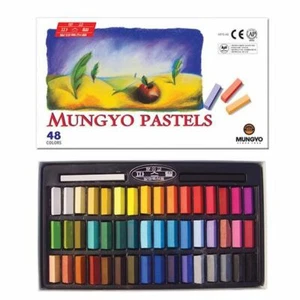 MUNGYO Pastel Soft Drawing Vivid Art Set 48 Colors Set Square Chalk MPS-48 - Picture 1 of 2