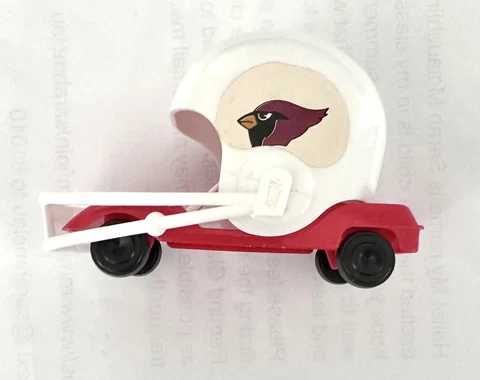1970’s St. Louis Cardinals Helmet Sportoys Gumball Helmet Buggy Cart Car Cover