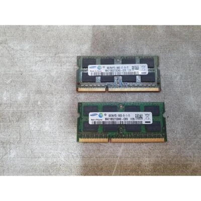 Lot of 2 Samsung M471B5273DH0-CH9 & M471B5273CH0-CF8 DDR3 SDRAM 4GB PC3-12800S - Image 1 of 4