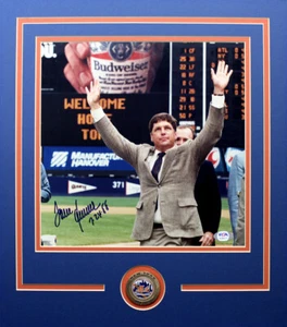 Foto autografiada de Tom Seaver de los Mets de Nueva York 11x14 inscrita 7-24-88 PSA - Imagen 1 de 1