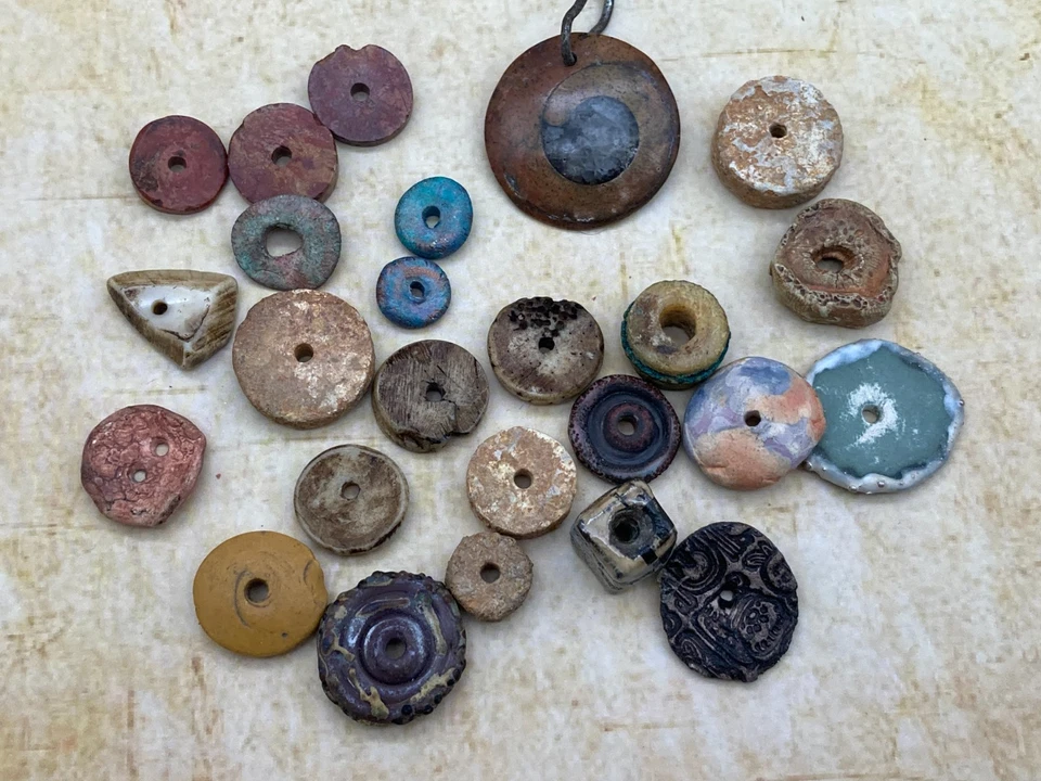 Destash Artisan Beads Assortment Clay and Stone (18911) - Image 1 of 4