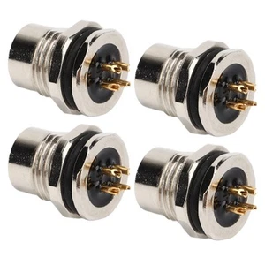 Connecteur Femelle M12 4 Fils Type D Pour Châssis Résistant Aux Uv Pour Capteurs - Afbeelding 1 van 12
