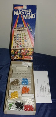 Vintage 1984 Waddingtons MASTERMIND  The Original Code Breaking Game complete - Image 1 of 4