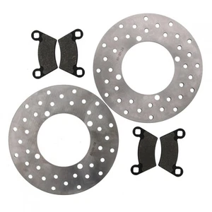 2010-2019 Polaris Ranger EV Rear Brakes Brake Rotors & Brake Pads - Picture 1 of 1