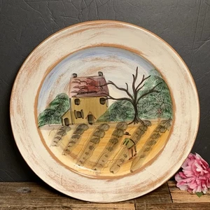 VIETRI - "La Fenice" Round Shallow Serving Plate - Made in Italy - Picture 1 of 11