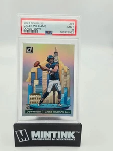 2024 Panini Donruss Downtown! Caleb Williams RC Rookie PSA 9 - Picture 1 of 2