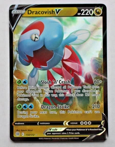 Dracovish V 114/172 Swsh09: Brilliant Stars Holo - Picture 1 of 7