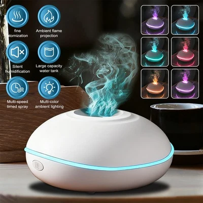 Air Humidifier Oil Aroma Diffuser 200ml USB LED Mini Home Mist Purifier Portable - Image 1 of 4