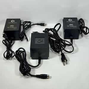 Lot of 3 Untested Parts Only Commodore 64 Power Supply 251053-02 x2 313375-01 x1 - Picture 1 of 19