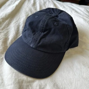 J Crew Hecho en EE. UU. Prenda Teñida Sarga Gorra de Béisbol Azul Marino - Imagen 1 de 7