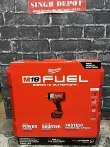Milwaukee M18 FUEL 18V 1/2" Schlagschrauber mit hohem Drehmoment & Reibring-Set 296722 - Bild 1 von 5