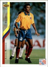 1994 Upper Deck World Cup Contenders English/German #35 Alexis Mendoza