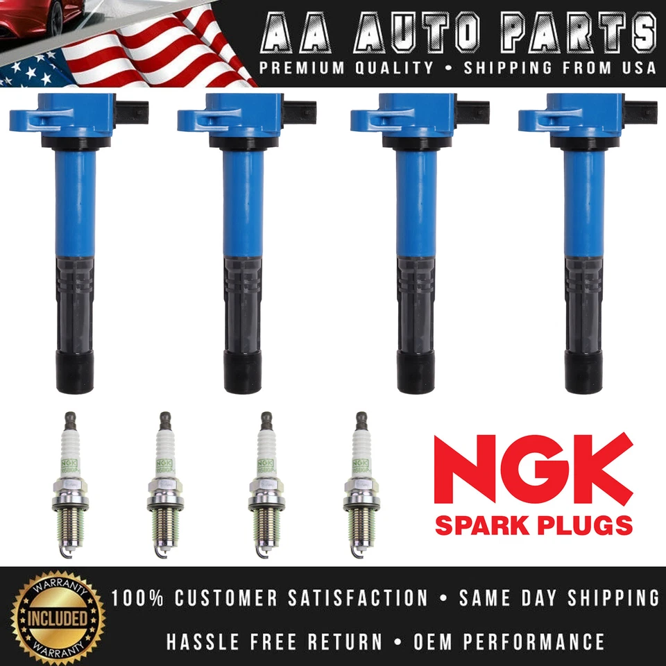Bobina de ignição Performance e vela de ignição NGK para Acura CSX RSX/Accord Civic UF311 - Imagem 1 de 1