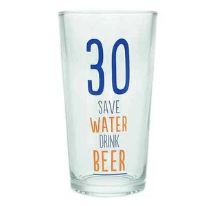 30th Birthday Pint Glass 30th Birthday Gift 30th Glass 30 pint glass - Picture 1 of 1
