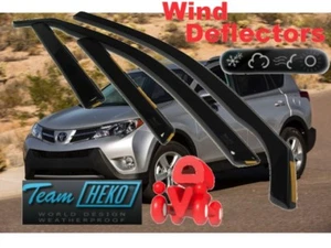 Deflectores de viento de 5 puertas para Toyota RAV4 IV 2013 - 2019 4, piezas Heko 29632 - Imagen 1 de 5
