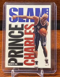 1997 Skybox Charles Barkley Prince Charles Slam #318 Houston Rockets
