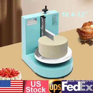 Electric Automatic Cake Cream Butter Coating Machine Cake Spreading Machine 110V - Picture 1 of 13