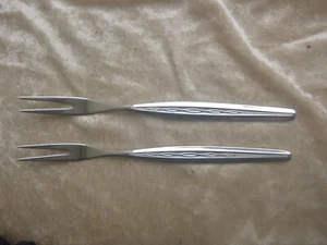 WMF Cromargan Palma 2 x Serviergabel/ Vorlegegabel 19,2 cm unbenutzt (Capri ) - Bild 1 von 3