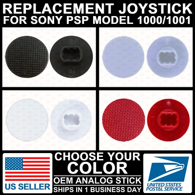 Joystick Cap For Sony Playstation PSP 1000/1001 Analog Cover Thumb Button Stick - Image 1 of 4