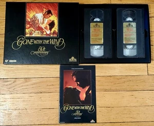 Gone With The Wind 50th Anniversary VHS Box Set Commemorative Limited Edition  - Picture 1 of 7