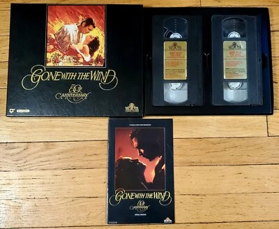 Gone With The Wind 50th Anniversary VHS Box Set Commemorative Limited Edition  - Image 1 of 4