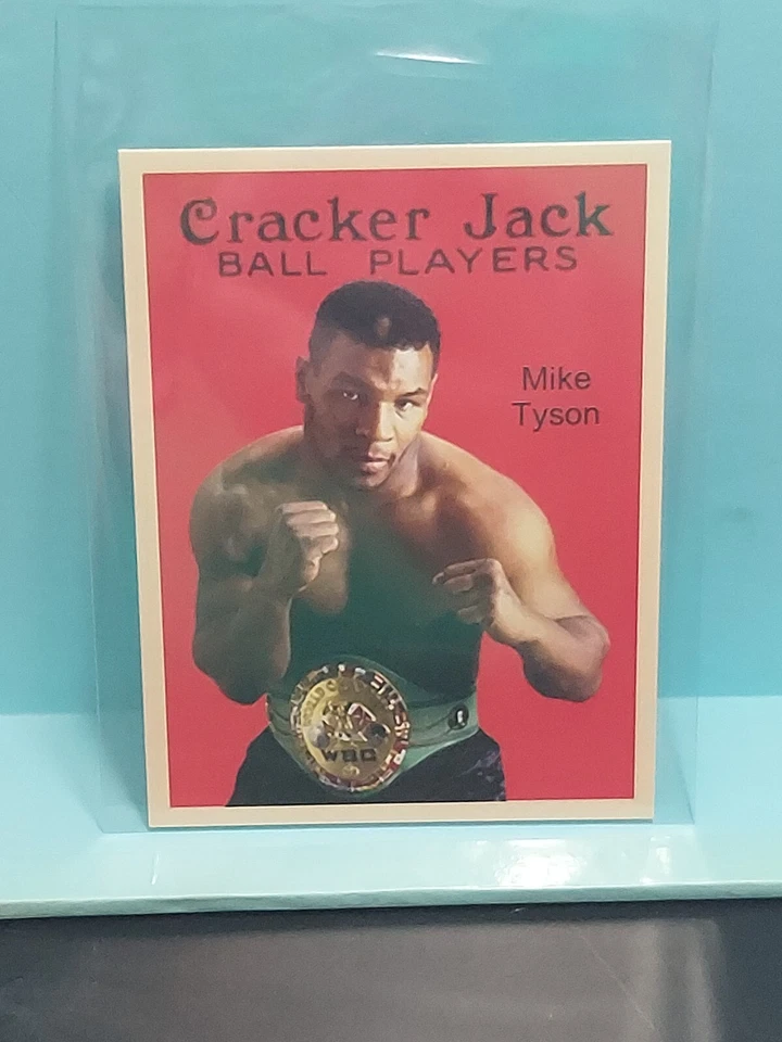 Mike Tyson Cracker Jack  card 💥 free ship! - Image 1 of 4