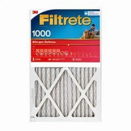 3M 9805-4 14" x 20" x 1" Filtrete Red Micro Allergen  Furnace Filter - 4 Pack - Image 1 of 1