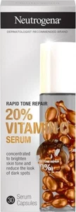 Neutrogena Rapid Tone Repair 20% Vitamin C Serum Capsules 30 Ct - Picture 1 of 7