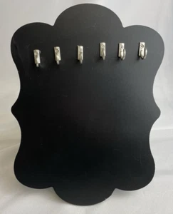 Bracelet Tabletop Store Display Hooks Chalkboard 12" - Picture 1 of 6