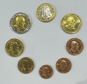 Rare pièce D’essai Vatican 2005 de collection. 5 Centimes à 2 Euros. - Afbeelding 1 van 5