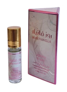 Adyan/Anfar 6ml Perfume Oil Rose Vanilla Roll On Single Flora Vanilla Musk - Picture 1 of 3