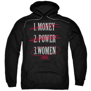 SCARFACE MONEY POWER WOMEN Licensed Adult Hooded Sweatshirt Hoodie SM-5XL - Picture 1 of 2