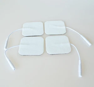 Almohadillas de masaje de fibra de carbono autoadhesivas de 2,0 mm 5*5 cm para máquina Tens - Imagen 1 de 8