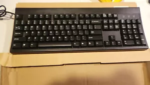 Gateway Chicony KU-0447 USB keyboard feels like mechanical gaming brand new - Picture 1 of 1