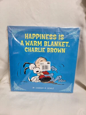 Peanuts: счастье-это теплый одеяло, Чарли Браун на Schulz книга ~ новый - Изображение 1 из 2