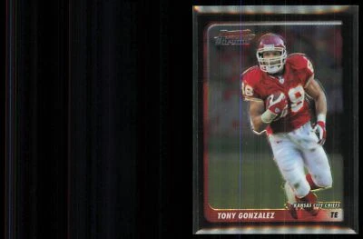 2003 Bowman Chrome Tony Gonzalez Chiefs #19 - Image 1 of 2