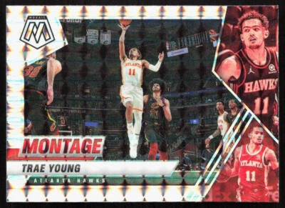 2020-21 Panini Mosaic Trae Young Montage Mosaic Prizm #29 Atlanta Hawks - Image 1 of 2