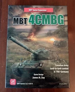 4CMBG MBT Expansion Canadian Army wargame 2019 GMT Games unpunched - Picture 1 of 2